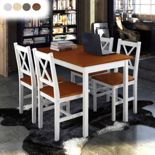 Holz essgruppe esstisch - holz,