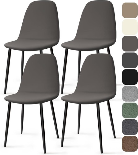 Stretch stuhlhussen 4er set - stretch,