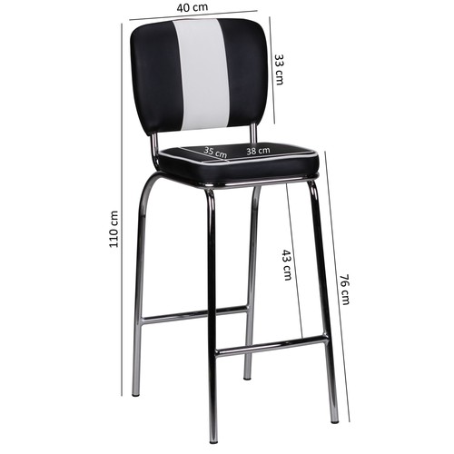 2er set barhocker american - 2er,